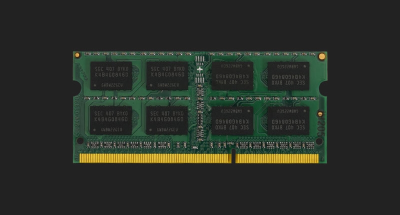 memory sodimm ddr3 4gb 1600mhz